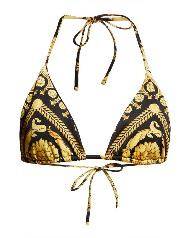 Barocco Triangle Bikini Top